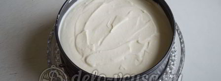 чизкейк без выпечки с маскарпоне. Шаг 10