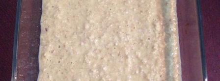 чизкейк на овсяных хлопьях. Шаг 9