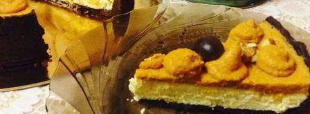 чизкейк шоколад-тыква-карамель. Шаг 12