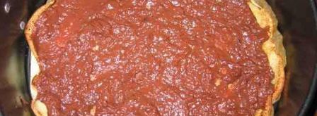 домашний чизкейк с блинами и творогом. Шаг 7