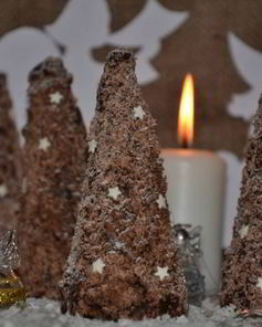 Мини-чизкейки Елочки