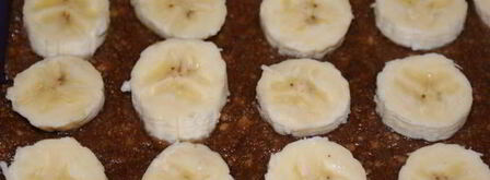 шоколадный чизкейк с бананами. Шаг 5