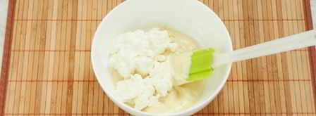 японский чизкейк из трех ингредиентов. Шаг 11