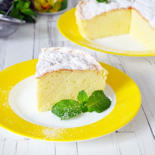 Рецепт японского хлопкового чизкейка с маскарпоне