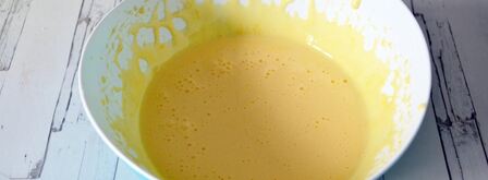 японский хлопковый чизкейк с маскарпоне. Шаг 7