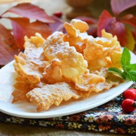 Домашний хворост к чаю