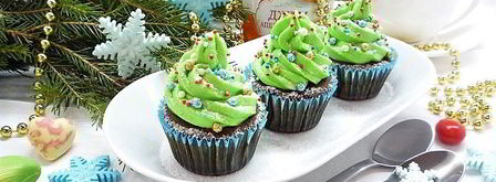 черемуховые капкейки с апельсиновым джемом и ванильным кремом. Шаг 15