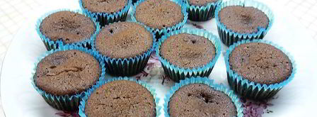 черемуховые капкейки с апельсиновым джемом и ванильным кремом. Шаг 10