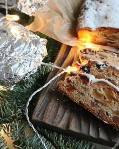 Чудесный дрожжевой Штоллен