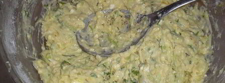 кабачковые кексы с хрустящей посыпкой. Шаг 4