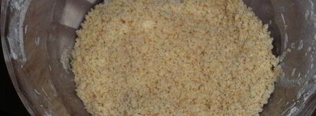 кабачковые кексы с хрустящей посыпкой. Шаг 6