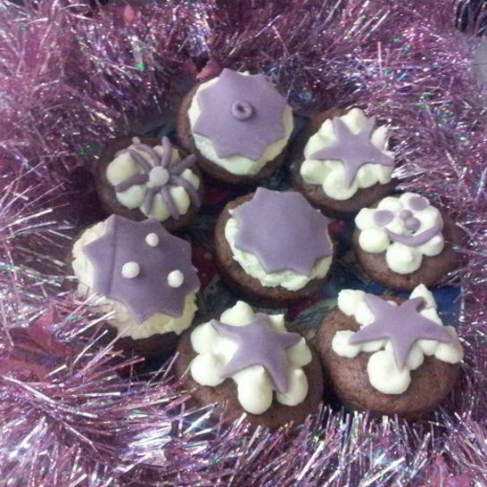 Рецепт капкейков с сюрпризом и сырным кремом