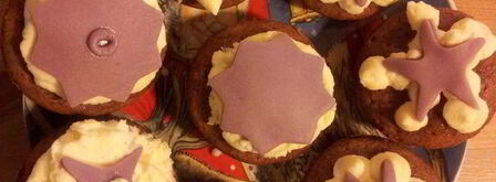 капкейки с сюрпризом и сырным кремом. Шаг 6