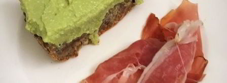 кекс из гречки с кремом из авокадо. Шаг 4