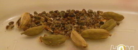 кекс кардамоновый с пьяной грушей. Шаг 6