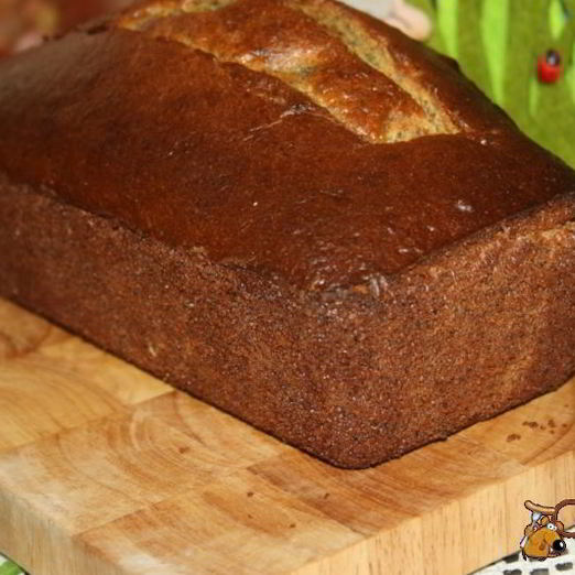 Кекс на кефире с маком, шафраном и цукатами