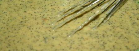 кекс на кефире с маком, шафраном и цукатами. Шаг 5