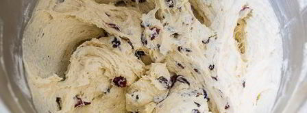 кекс на шампанском с сушеной клюквой. Шаг 4