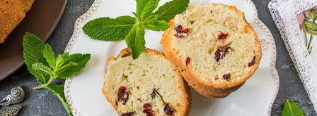 кекс на шампанском с сушеной клюквой. Шаг 6