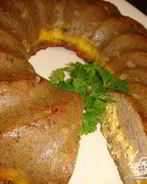 Кекс печеночно-сырный