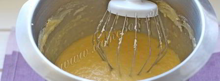 кекс с маком, какао и ягодами. Шаг 5