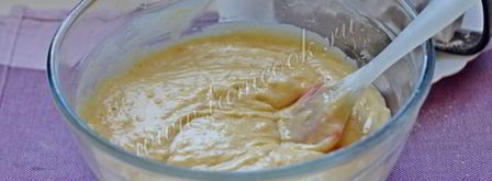 кекс с маком, какао и ягодами. Шаг 7