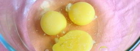 кекс зебра на сметане. Шаг 5