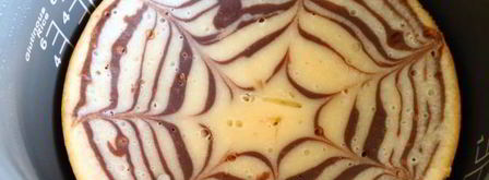 кекс зебра на сметане. Шаг 18