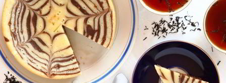 кекс зебра на сметане. Шаг 19