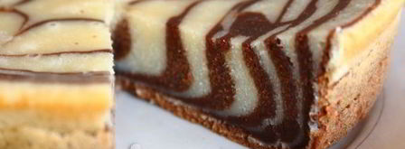 кекс зебра на сметане. Шаг 21