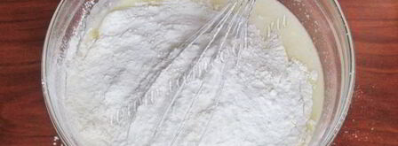 кексы на молоке с изюмом и ликером. Шаг 7