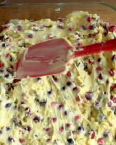 Клюквенно-апельсиновый кекс