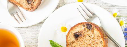 кунжутно-банановый кекс с шоколадом. Шаг 9