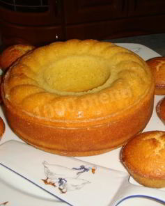 Мандариново-лимонный кекс