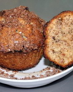 Миндально-шоколадные кексы