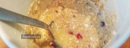 овсяный микроволновый капкейк. Шаг 5