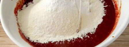 шоколадно-свекольный кекс. Шаг 8