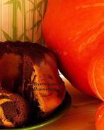 Шоколадно-тыквенный кекс