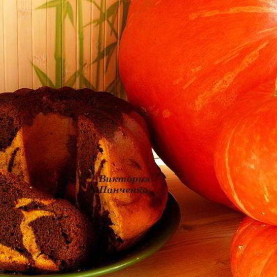 Рецепт шоколадна-тыквенного кекс