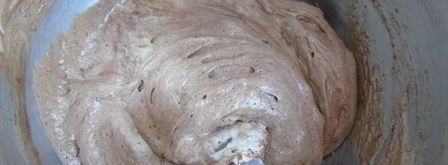 шоколадный кекс малинка. Шаг 5