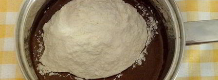 шоколадный кекс. Шаг 9