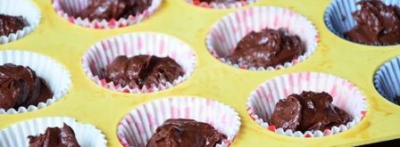 шоколадные капкейки с кремом. Шаг 10