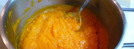 тыквенно-маковые кексы с воздушным кремом веселые привидения. Шаг 3