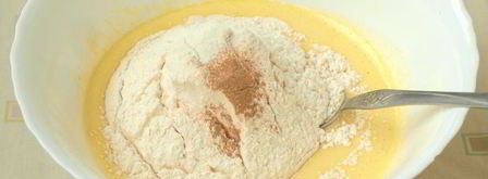 яблочные кексы со штрейзелем. Шаг 3