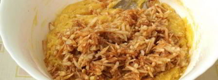 яблочные кексы со штрейзелем. Шаг 4