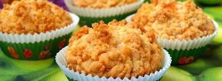 яблочные кексы со штрейзелем. Шаг 9