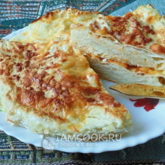 Рецепт хачапури из лаваша