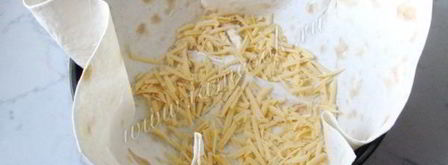 хачапури из лаваша. Шаг 11