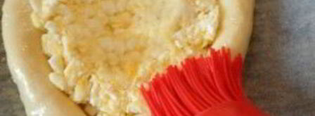 хачапури лодочка с яйцом. Шаг 6