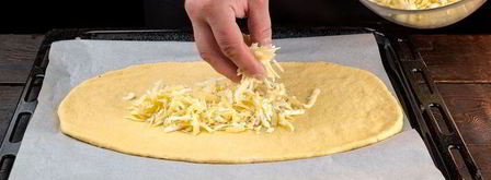 хачапури по-аджарски. Шаг 7